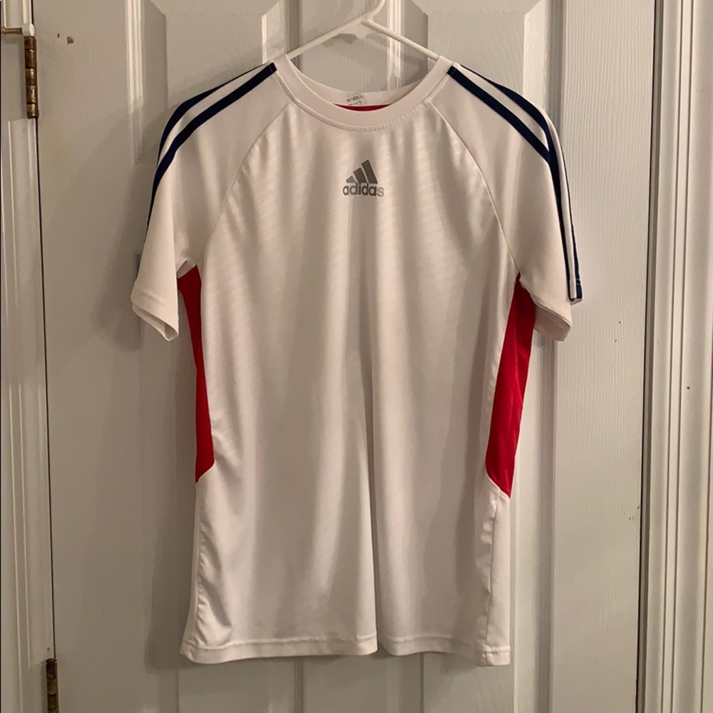White Adidas T-Shirt